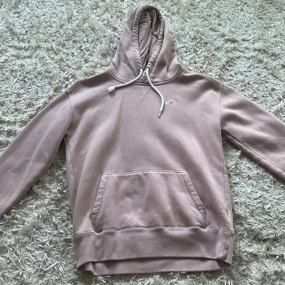 Hollister, pink sweatshirt